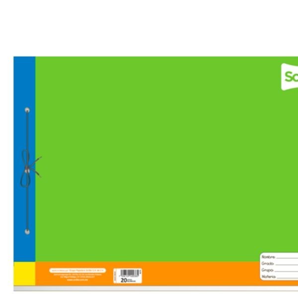 BLOCK DIBUJO CAGUJ. SCRIBE BCO. 4670 20H. 44X31.5CM. C24